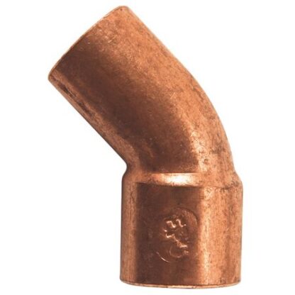 EPC 31194 Street Pipe Elbow 1/2 in Sweat X FTG 45 Deg Angle Copper