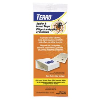 Terro | Ready to Use Non-Toxic Spider and Insect Glue Traps - 4/pack