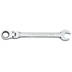 GEARWRENCH 22mm Metric 72-Tooth Flex Head Combination Ratcheting Wrench