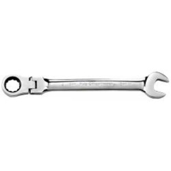 GEARWRENCH 24 Mm Metric 72-Tooth Flex Head Combination Ratcheting Wrench