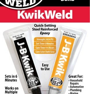 J-B Weld 8276F Kwikweld Quick Setting Epoxy White