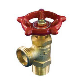 John Schultz | Male Boiler Drain Valve - Straight - 3/4" MPT X 3/4" Ght - Brass