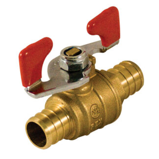 Aqua-Dynamic | Ball Valve with Tee Handle - Forged Brass - 3/4"