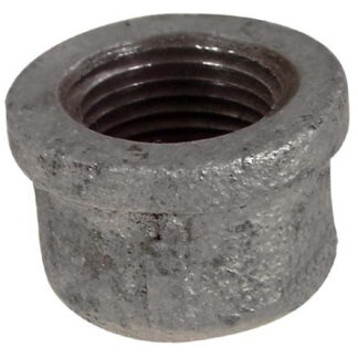 Aqua-Dynamic Galvanized Steel Pipe Fitting - Grey - Female Thread - 1/4-in