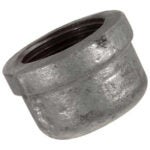 Aqua-Dynamic Galvanized Iron Pipe Fitting, Plug, Female Thread, 3/4-in