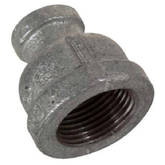 Aqua-Dynamic Galvanized Iron Pipe Fitting, Female Thread, 1/2" x 1/4