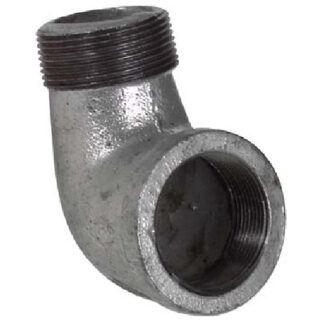 Aqua-Dynamic | Galvanized Street Elbow - 90Â° - 2"