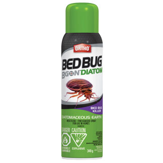 Iams Ortho Bed Bug B Gon Diatom Diatomaceous Earth Bed Bug Killer Aerosol 340G