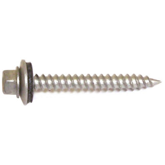 Reliable | Roof Metal Screws - Steel - Dacrotized - Hex Head - #14 Dia X 2-in L - 100-Pack