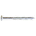 Reliable Fasteners Pan Head Wood Screws - 8 - 4-in - Zinc-Plated - 100 Per Pack - Square Drive PKWZ84VP