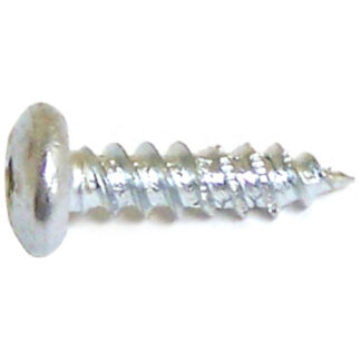 Reliable | Fasteners Pan Head Wood Screws - #14 X 1 1/2-in - Zinc-Plated - 100 per Pack - Square Drive