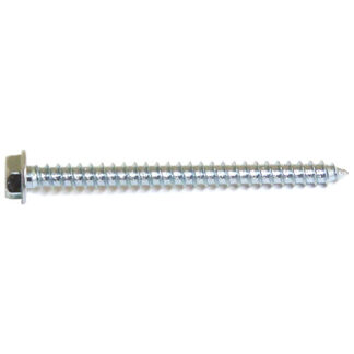 Reliable | Fasteners Hex Head with Washer Screws - #14 X 1 1/4-in - Zinc-Plated - 100 per Box