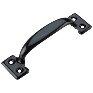 Onward | Utility Pull Handle - Steel - Painted Black - 6 1/2-in L X 1 25/32-in W