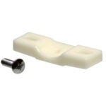 Master Plumber | Waste and Overflow Plate Bar - Emco - White