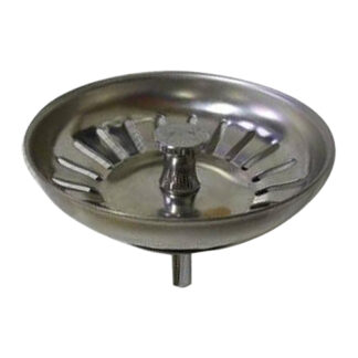 Master Plumber | Push and Seal Sink Seal Basket, Stainless Steel