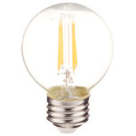 Luminus LED Light Bulb, G16 E26, 4 W, Warm White PLF1602