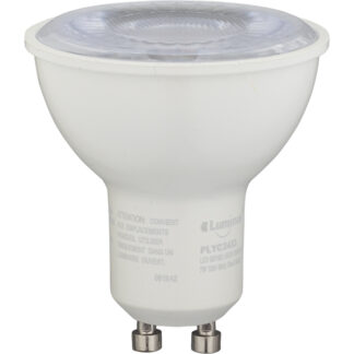 Luminus GU10 LED Light Bulb, 50-60 W, Bright White PLYC2433