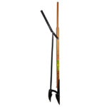 Erie Post Hole Digger - Steel and Wood - 71-in X 7-1/2-in - Black