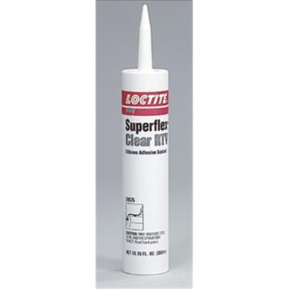 Henkel Corporation Superflex RTV Silicone Adhesive Sealant 300 ML Cartridge Clear - 1 CTG (442-193999)