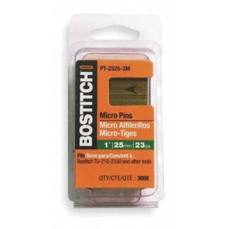 Bostitch PT-2319-3M Collated Pin Nail 3/4 in L Steel Bright