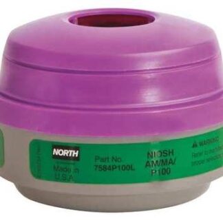 HONEYWELL NORTH 7584P100L Combination Cartridge/Filter, Threaded, AM, MA, P100,