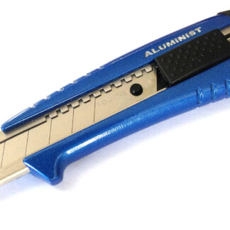 Tajima Blue Auto Lock Knife with Three Snap 1in ROCK HARD Blades