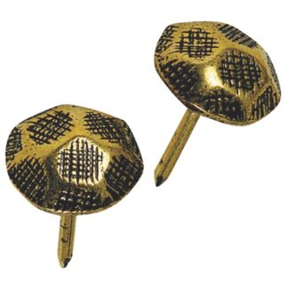 Hillman Group 122680 Hammered Head Upholstery Tacks 9 - Oxford Finish