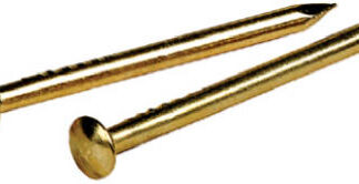 Hillman 122623 Escutcheon Pin 1 in 16 Ga Steel Brass Plated