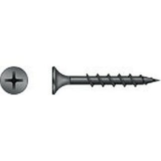 Simpson Strong-Tie Quik Drive No. 6 X 1.25 in. Phillips Bugle Head Gray Phosphate Steel Drywall Screws - Pack of 2500