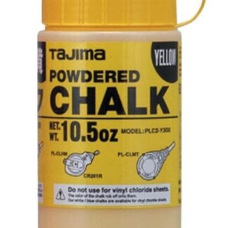 Tajima 10.5 Oz. Yellow Snap-Line Powdered Chalk Ultra-Fine Line