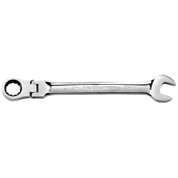 GEARWRENCH 8 Mm Metric 72-Tooth Flex Head Combination Ratcheting Wrench