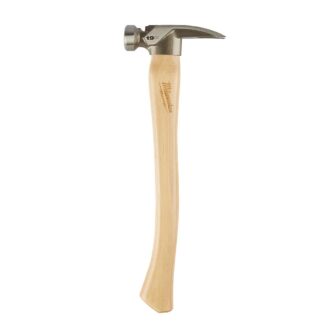 Milwaukee-48-22-9519 19oz Smooth Face Hickory Wood Framing Hammer