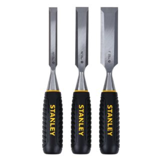 Stanley Hand Tools Chisel Set 3Pc Wood