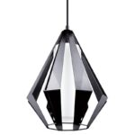 Taroca Pendant in Black Chrome