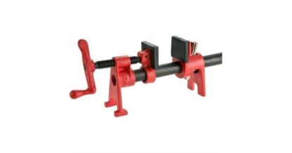 Bessey H-Style Pipe Clamp Fixture Set for 1/2 Black Pipe 1pk