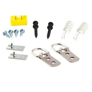 Onward Hardware | Onward Heavy Duty D-Ring Kit - Zinc - Metal - 100 Lbs Load Capacity