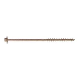 Simpson Strong-Tie 0.195 in. 6 in. Large Hex Washer Structure Screw (12 Ct.)