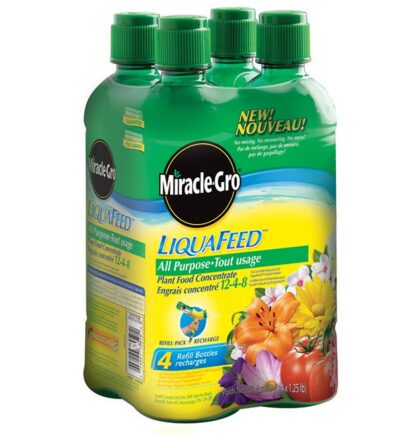 Miracle-Gro | 16 Fluid Ounces Miracle Gro Synthetic Flower and Vegetable Food Liquid (12-4-8)