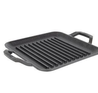 Lodge Chef's Collection Square Cast Iron Grill Pan - 11-inch LC11SGPINT