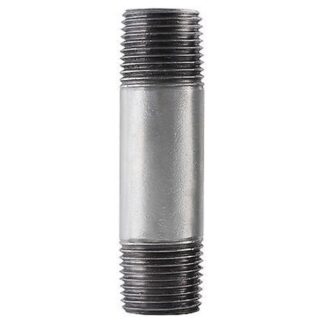 BK Products 566-045AH Malleable Galvanized Steel Nipple 1-1/4 MPT X 4-1/2 in.