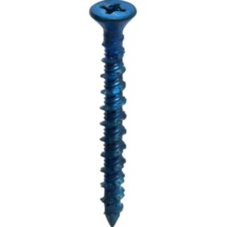 Buildex | 3/16-in Blue Flat-Head Phillips Concrete Screws