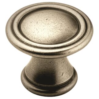 Amerock BP24009AN Vasari Round Knob - Antique Nickel