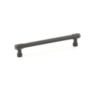 Emtek 86689US10B 6 in. C-C US10B Industrial Modern Jasper Cabinet Pull