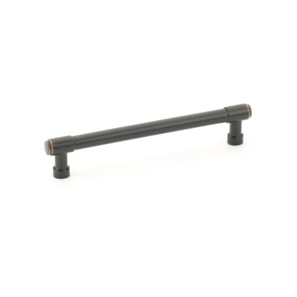 Emtek 86689US10B 6 in. C-C US10B Industrial Modern Jasper Cabinet Pull