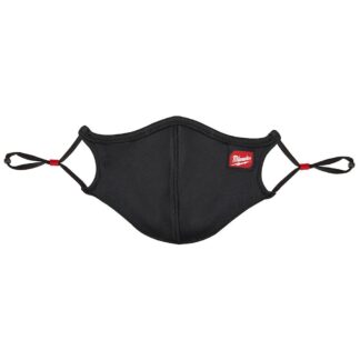 Milwaukee Small/Medium Black 3-Layer Reusable Performance Face Mask (10-Pack)