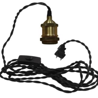 Atron Pendant Light Cord Kit Ant. Brass