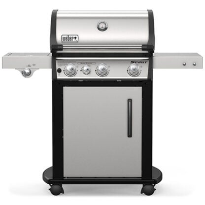 Weber Spirit SP-335 Natural Gas Grill, 3 Burners with Extra Side Burner