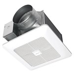 PANASONIC FV-1115VK2 Bathroom Fan, 110/130/150 Cfm Cfm, 6 in Duct Dia., 120V