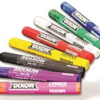 Dixon Ticonderoga 6846588 Lumber Crayon Hex Carbon, Black