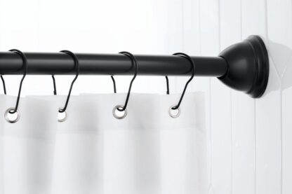 Moen Magnetix Curved Shower Rod MDN2170BL